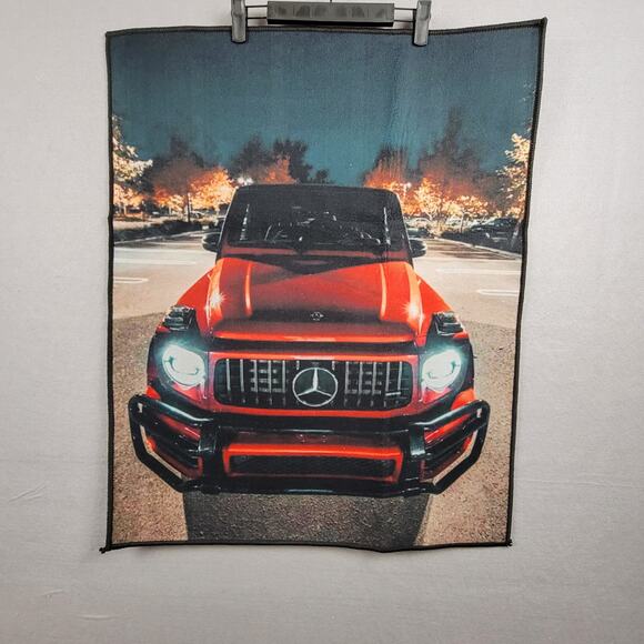 Mercedes G Wagen Decorative Floor Rug Sz 32x25